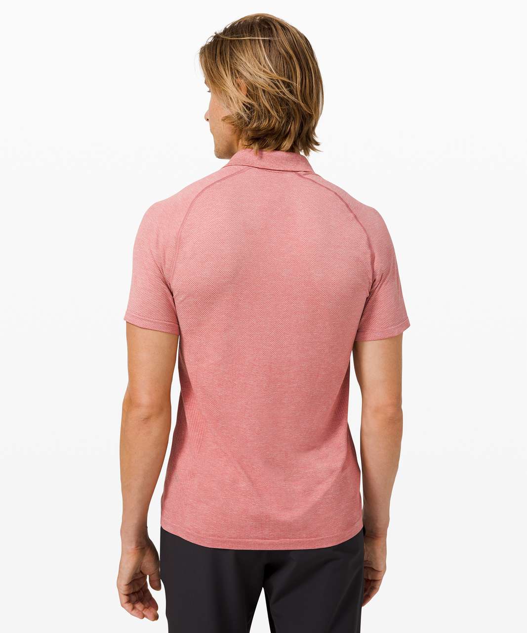 Lululemon Metal Vent Tech Polo 2.0 - Misty Pink / Cherry Tint