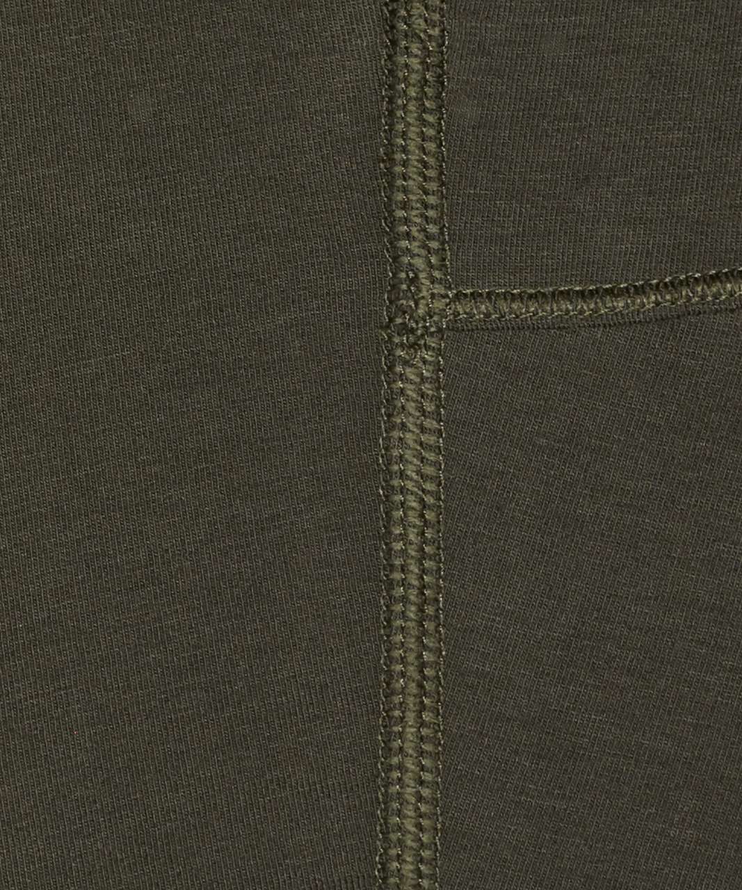 Lululemon Back In Action Long Sleeve - Dark Olive