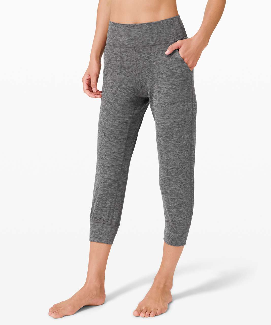 Lululemon Align Jogger Crop *23" - Heathered Black