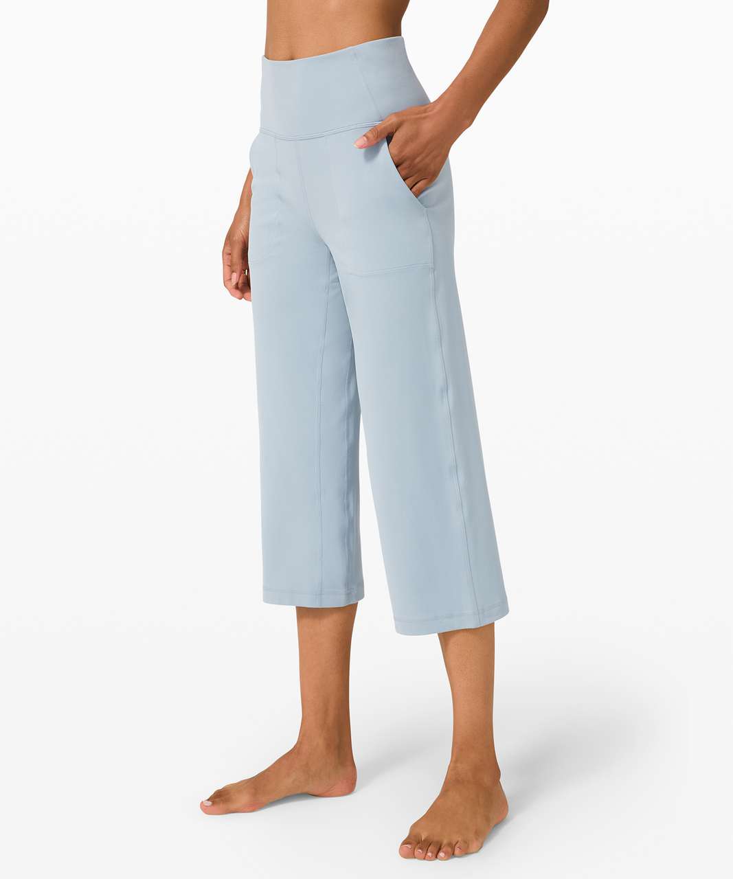 Lululemon Align Wide Leg Crop 23 - Chambray - lulu fanatics