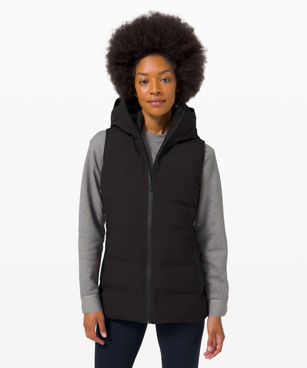 Lululemon Sleet Street Vest - Black - lulu fanatics