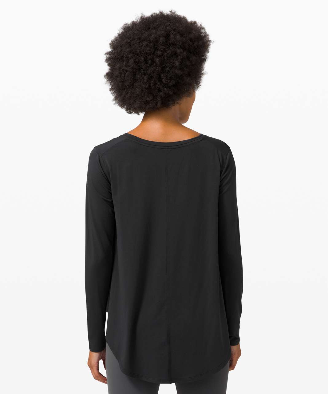 Lululemon Up for Down Time Long Sleeve - Black