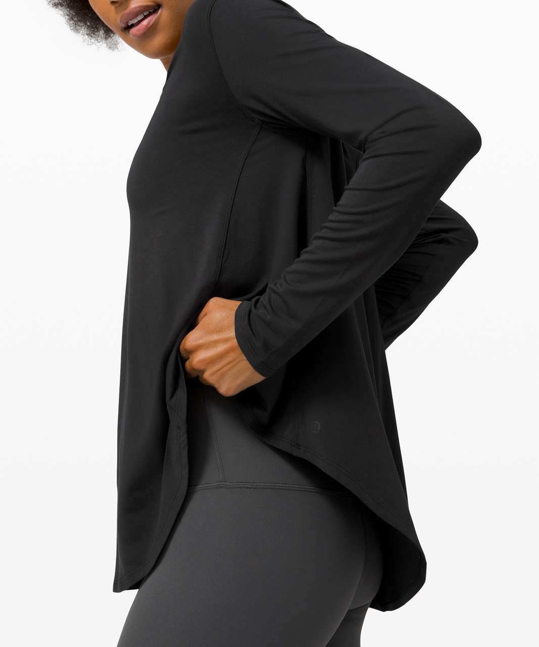 Lululemon Up for Down Time Long Sleeve - Black