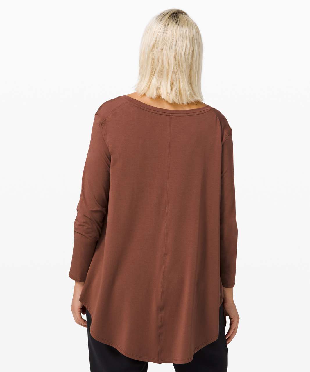 Lululemon Up for Down Time Long Sleeve - Ancient Copper