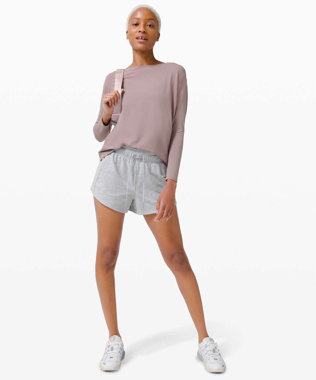 Lululemon Back in Action Long Sleeve *Rulu - Violet Verbena