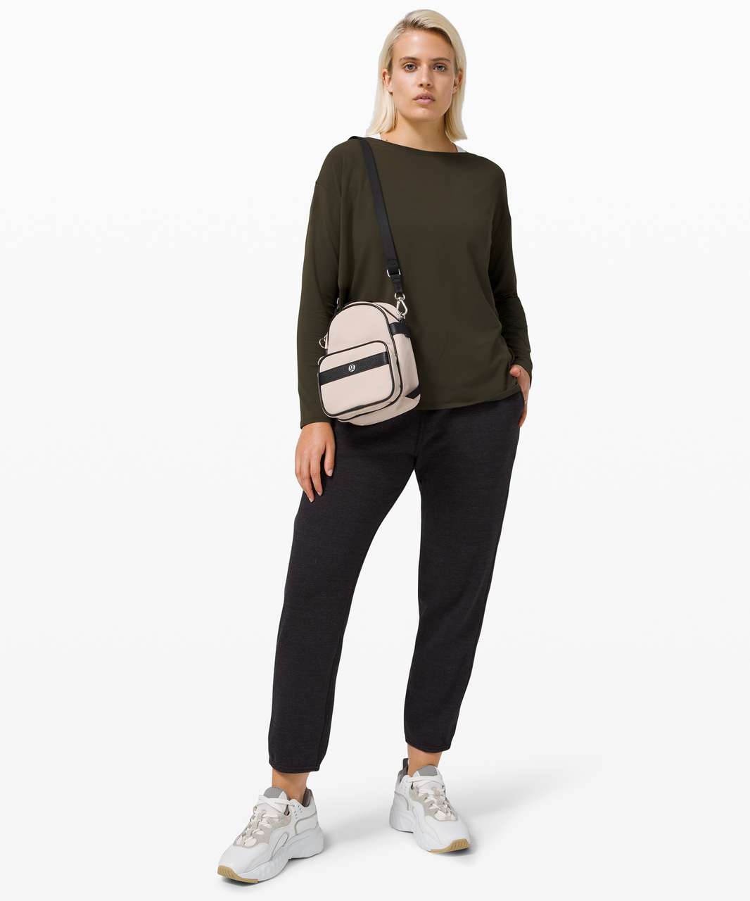 Lululemon Back in Action Long Sleeve *Rulu - Dark Olive - lulu