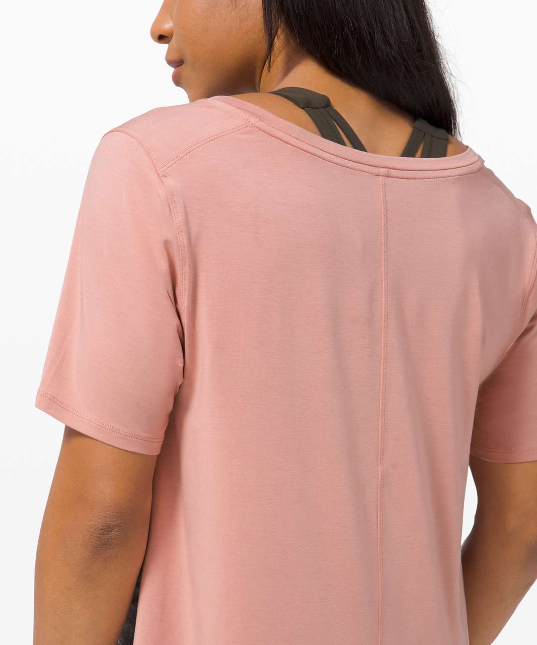 Lululemon Up for Down Time Short Sleeve - Pink Pastel