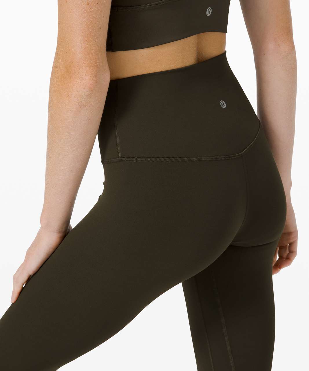 Lululemon Align Pant II 25 - Dark Olive - lulu fanatics