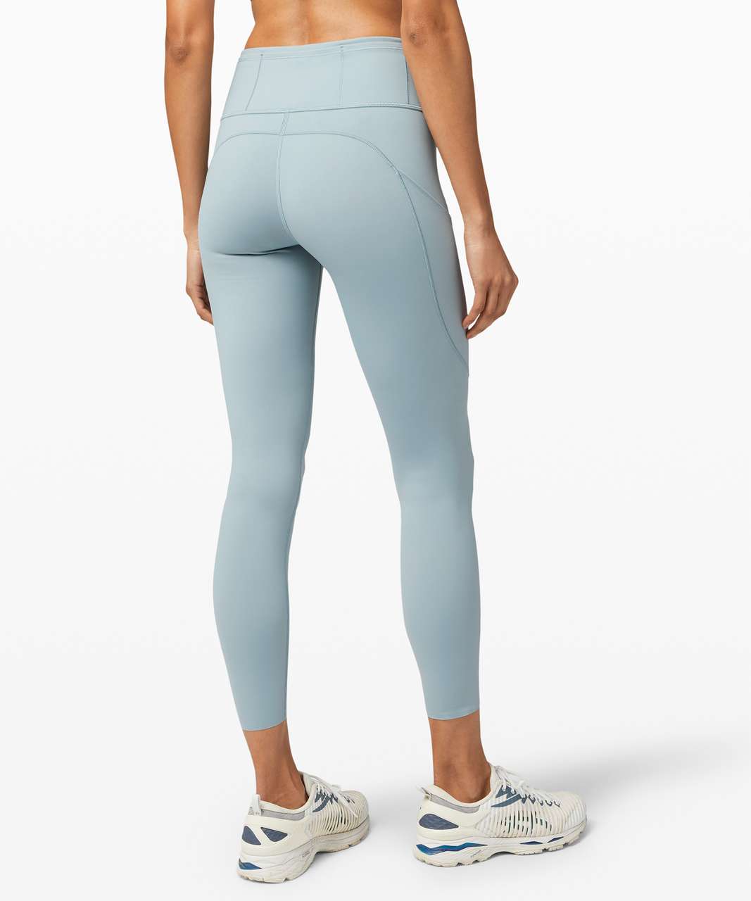 Lululemon Fast and Free Tight II 25 *Non-Reflective Nulux - Blue Cast -  lulu fanatics