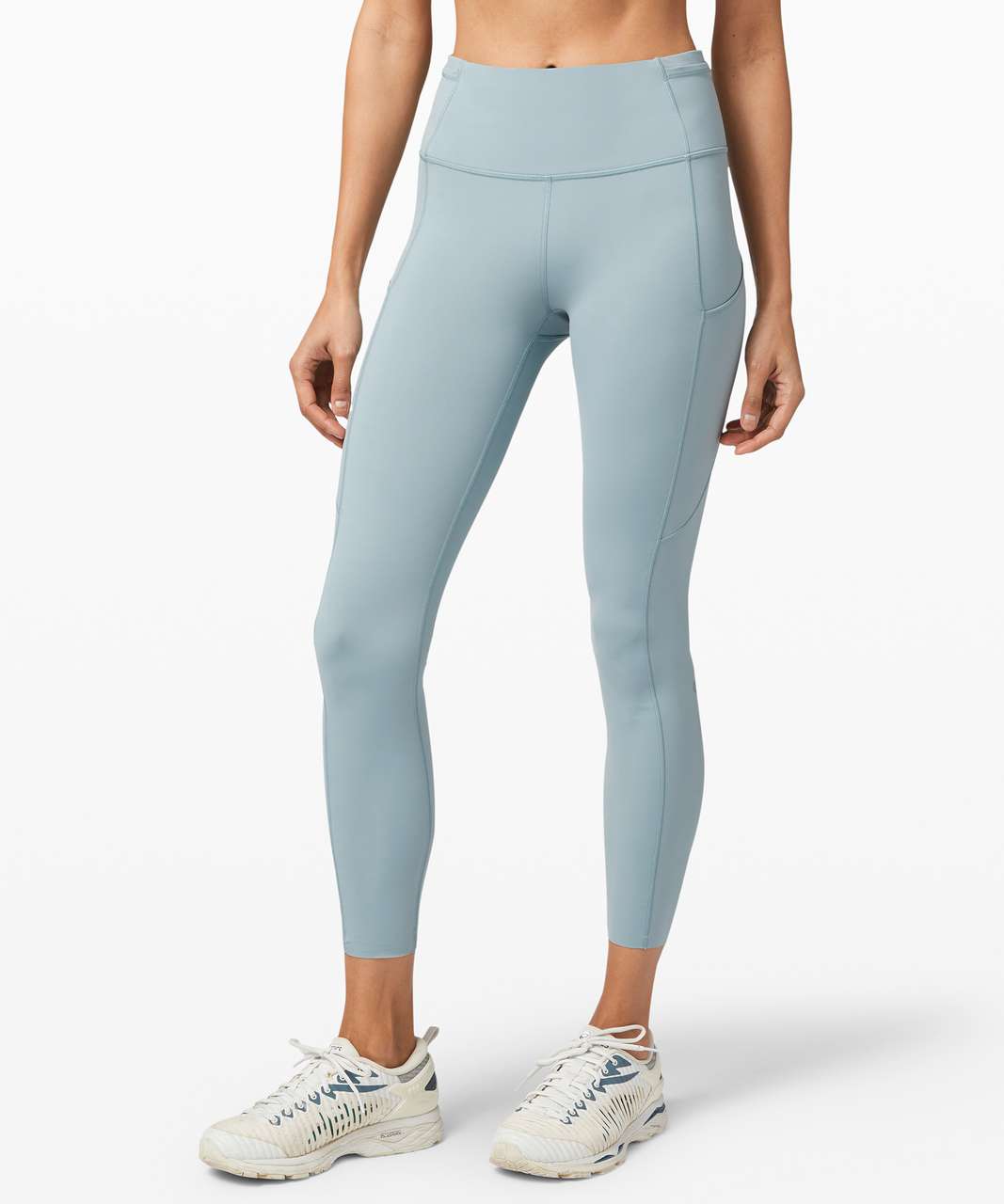 Lululemon Fast and Free Tight II 25 Non-Reflective Nulux Plumful Size 4  W5BXQS