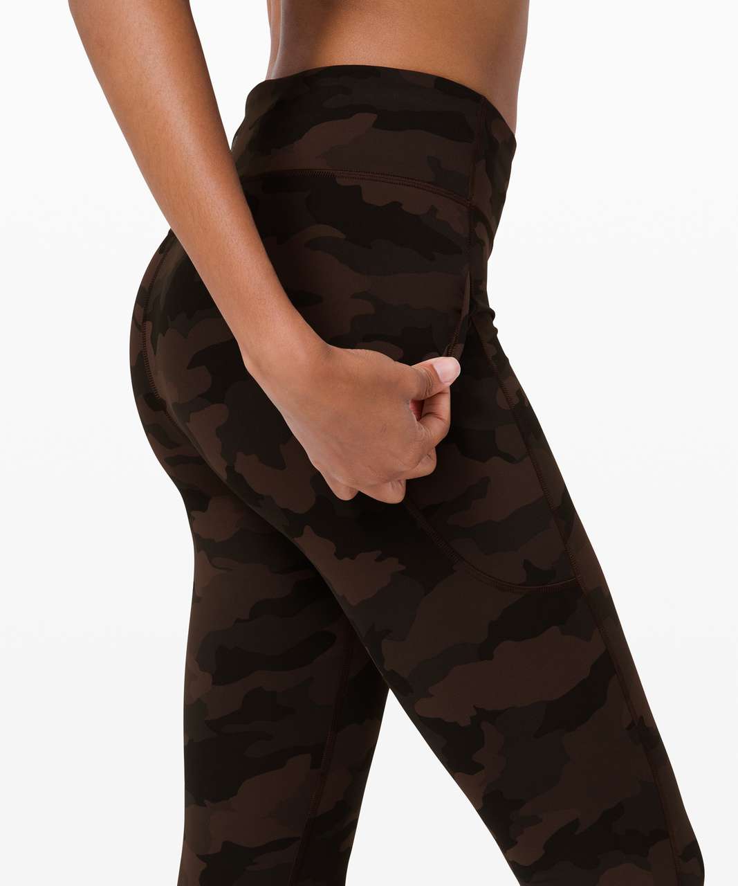 LULULEMON Invigorate High Rise Heritage 365 Camo Deep Coal Multi