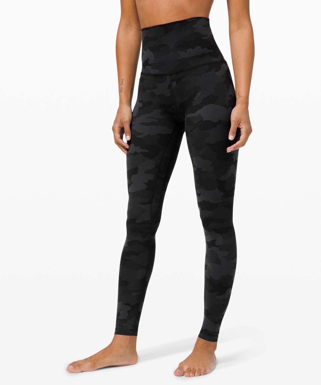 Lululemon Invigorate High-Rise Tight 28 - Heritage 365 Camo Deep Coal Multi  - lulu fanatics