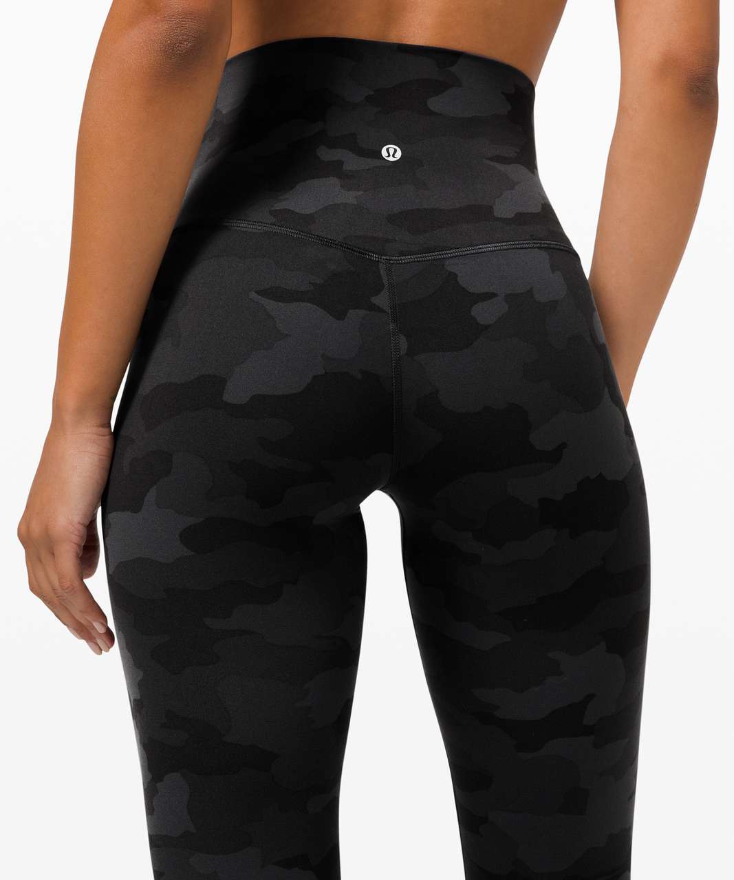 Lululemon Align Super-High Rise Pant 28" - Heritage 365 Camo Deep Coal Multi