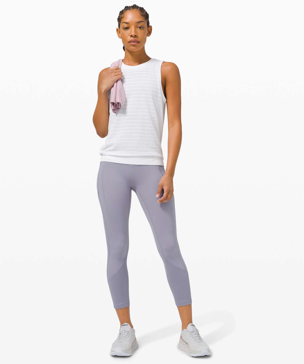 Lululemon All The Right Places Crop II *23" - Peri Purple