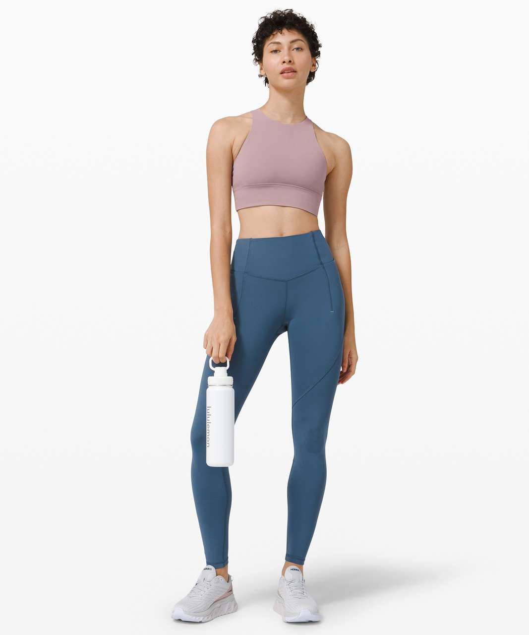 Had a great leg day in these lululemon InStill HR tights and Energy Bra  High Neck : r/lululemon