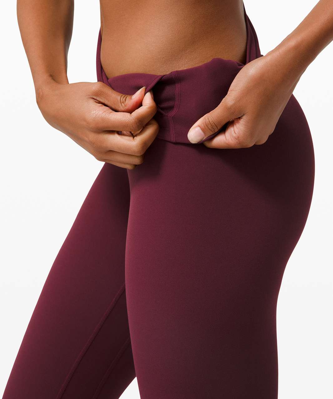 Lululemon H6 Yoga Pants Black Burgundy Mauve Women's … - Gem