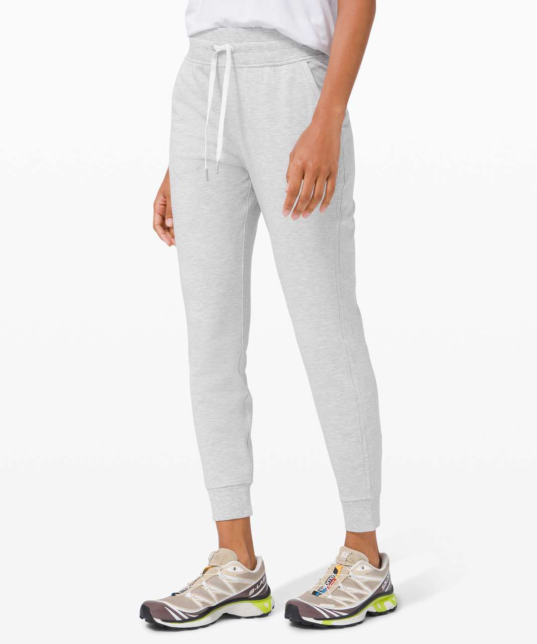 Lululemon Soft Ambitions High Rise Jogger - Heathered Core Ultra Light Grey  - lulu fanatics