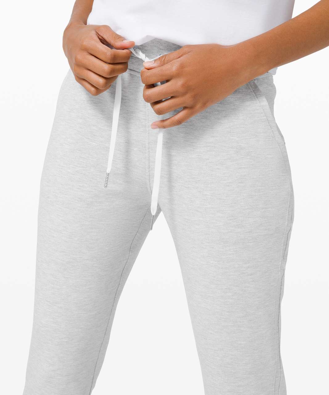 Lululemon Warm Down High-Rise Jogger - Heathered Core Ultra Light Grey