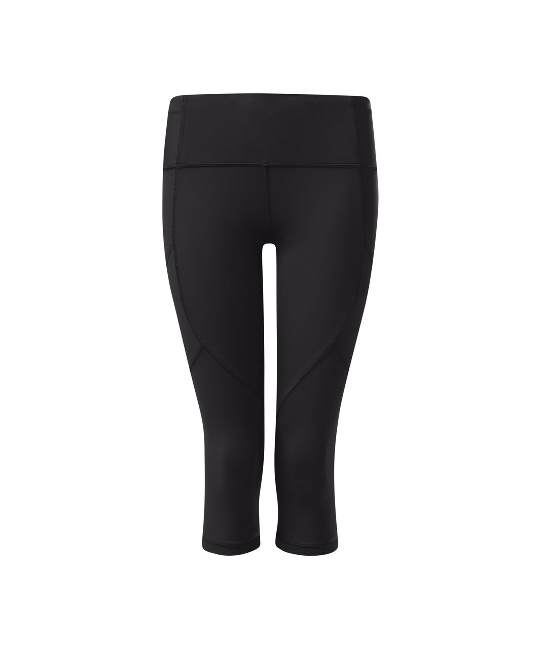 Lululemon Outrun 17” Crop Ruched Back Leggings Black Luxtreme Size 12 - $41  - From Krystle