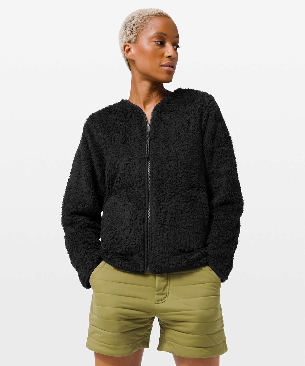 Lululemon Oh So Sherpa Half Zip - Trench - lulu fanatics