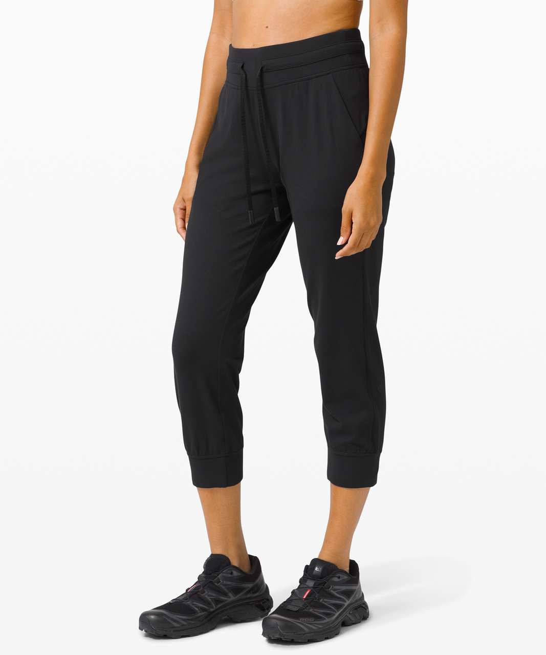 Lululemon Ready to Rulu Jogger Crop - Black - lulu fanatics