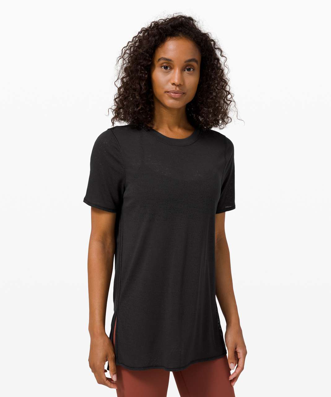 Lululemon Uncovered Tall Tee - Black