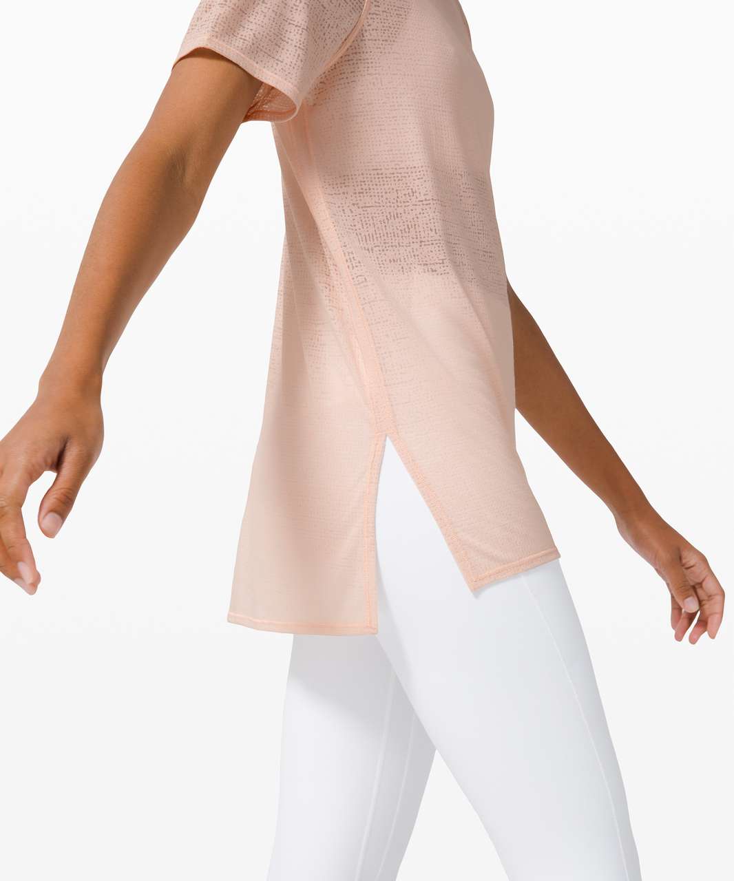 Lululemon Uncovered Tall Tee - Silk Rose