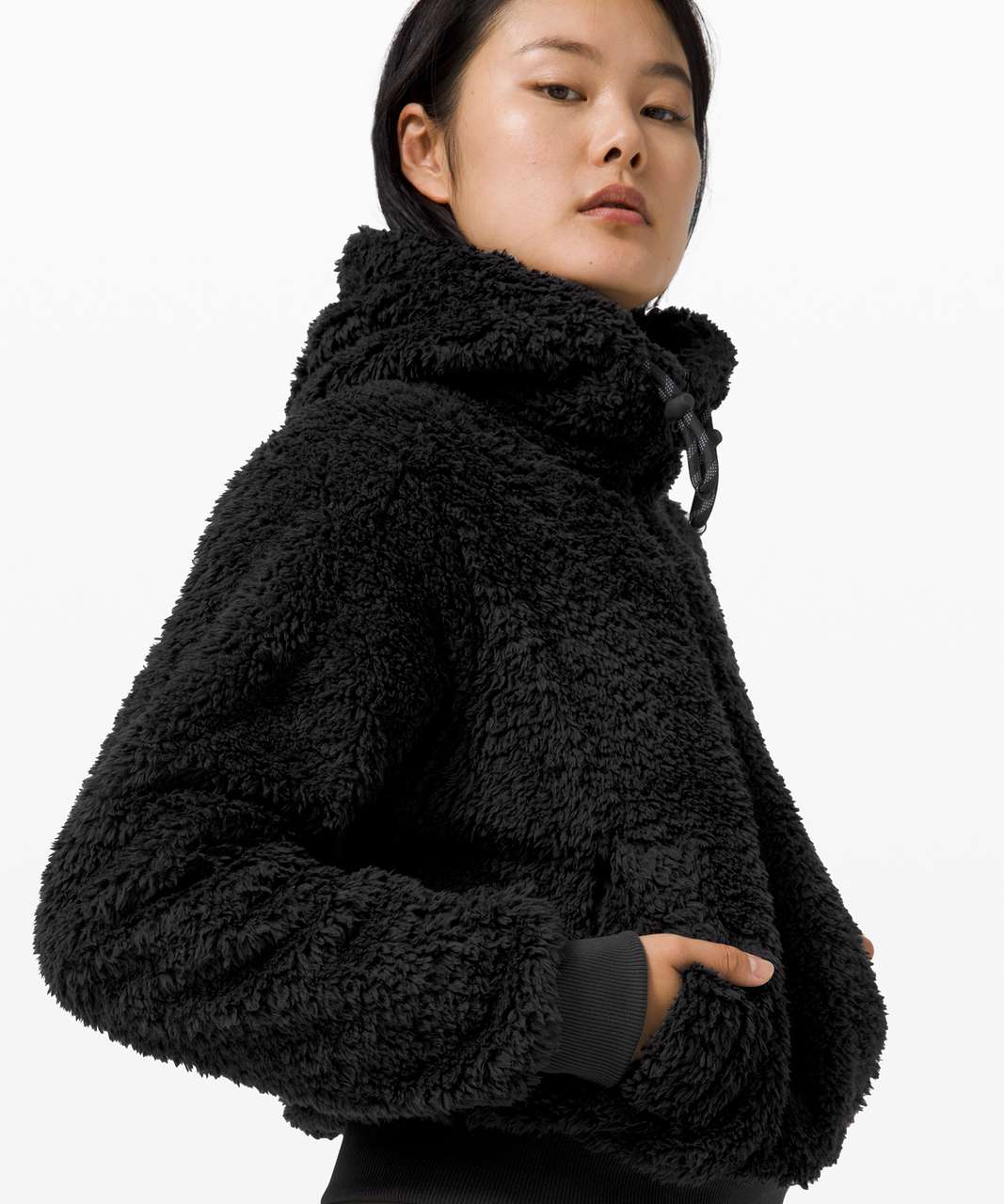 Lululemon Oh So Sherpa Half Zip - Black