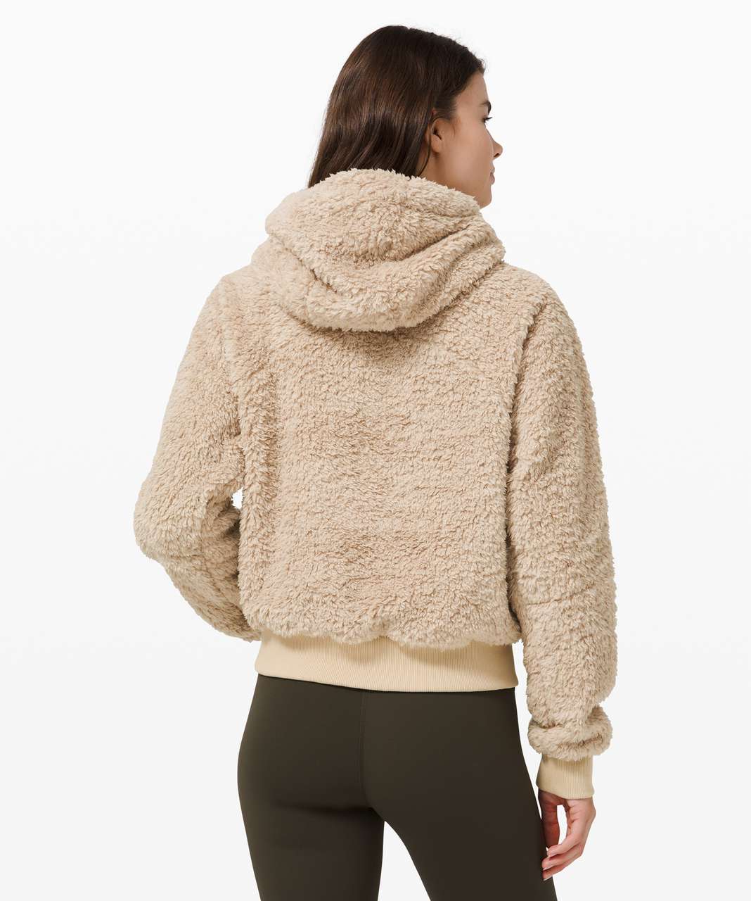 oh so sherpa full zip