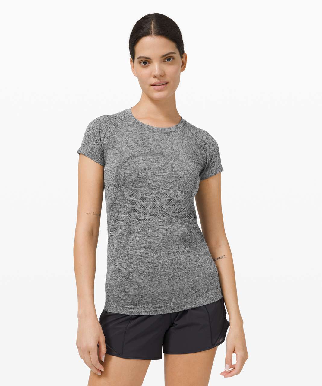 Lululemon Swiftly Tech Short Sleeve 2.0 *City - Los Angeles / Silver Drop /  Black - lulu fanatics