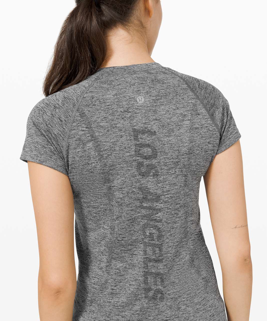 Lululemon Swiftly Tech Short Sleeve 2.0 *City - Los Angeles / Silver Drop /  Black - lulu fanatics