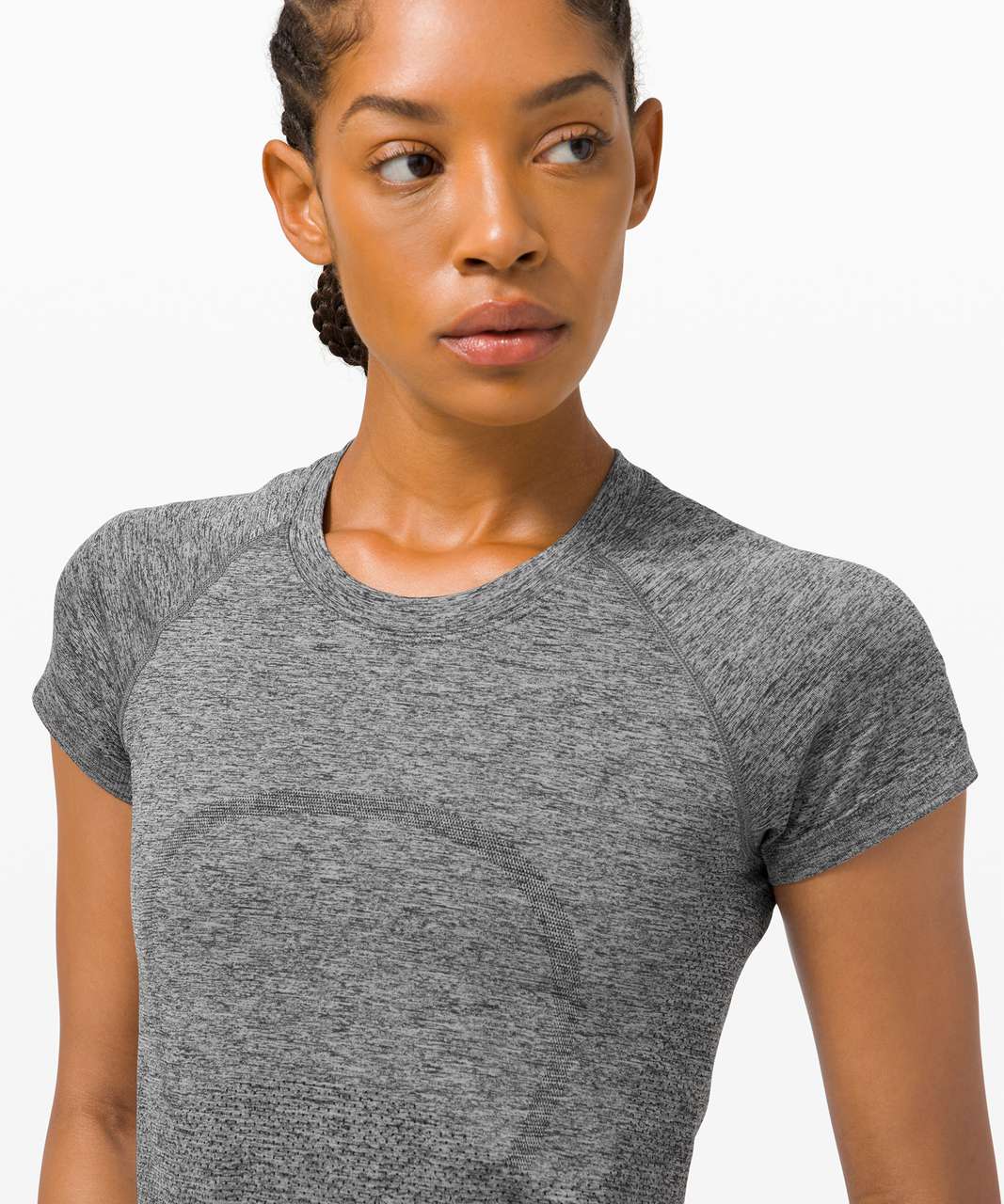 Lululemon Swiftly Tech Short Sleeve 2.0 *City - Chicago / Silver Drop /  Black - lulu fanatics