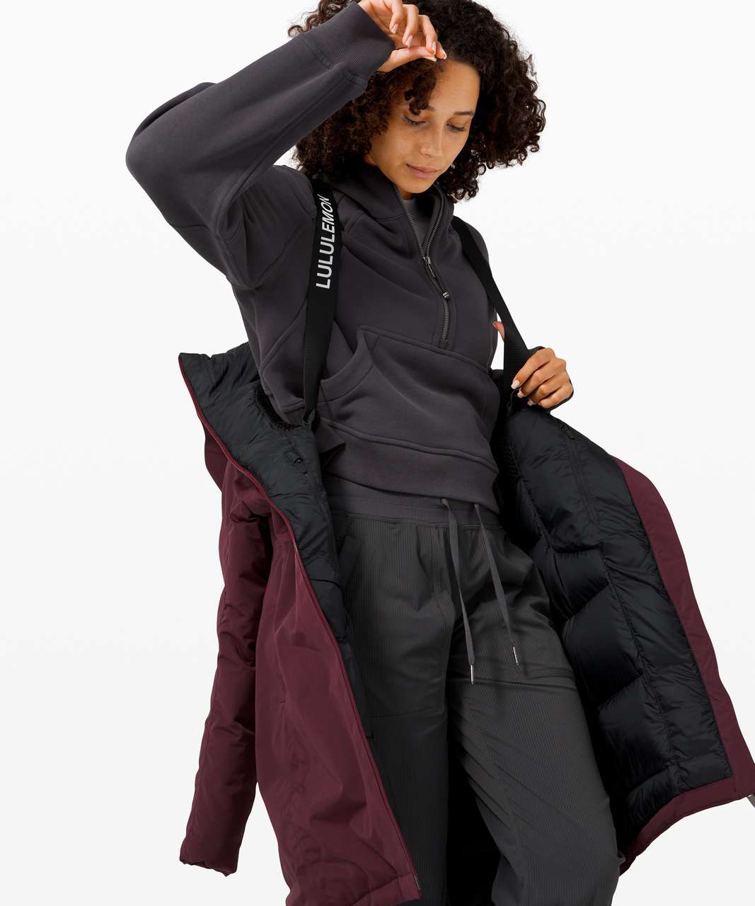 Lululemon Snow Warrior Parka - Cassis