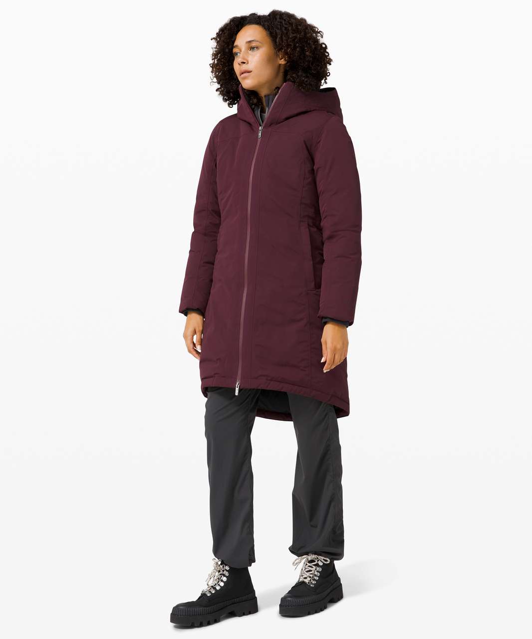 Lululemon Snow Warrior Parka - Cassis - lulu fanatics