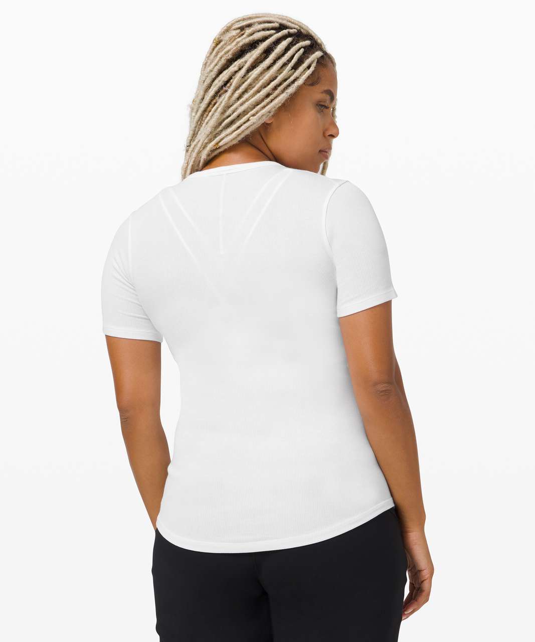 Lululemon Hold Tight Short Sleeve - White