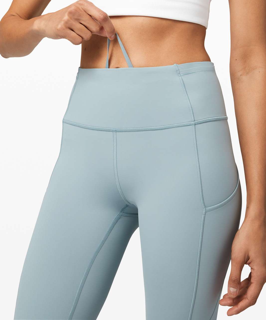 Light Blue Lulu Leggings  International Society of Precision