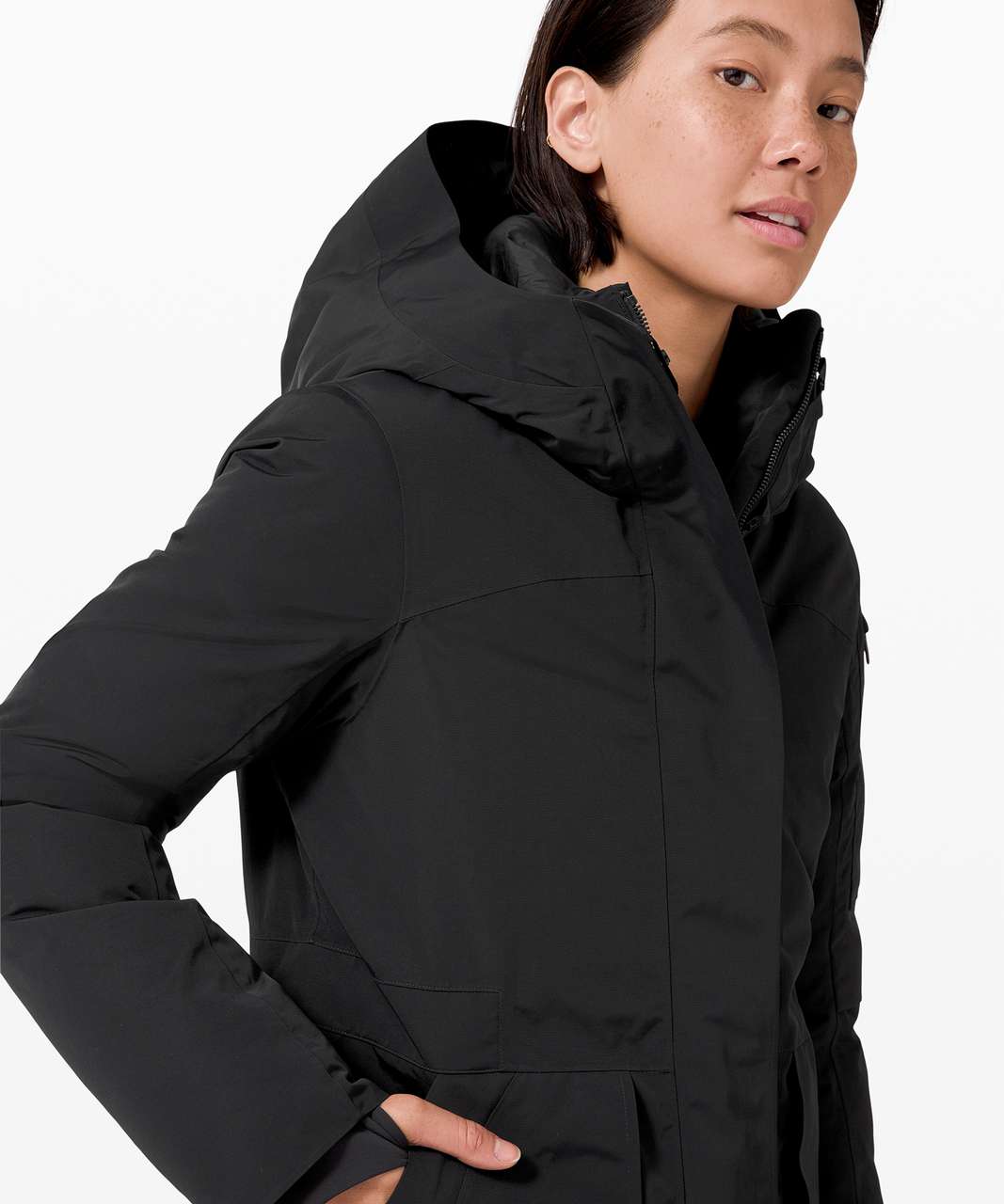 Lululemon Winter Warrior Parka - Black - lulu fanatics