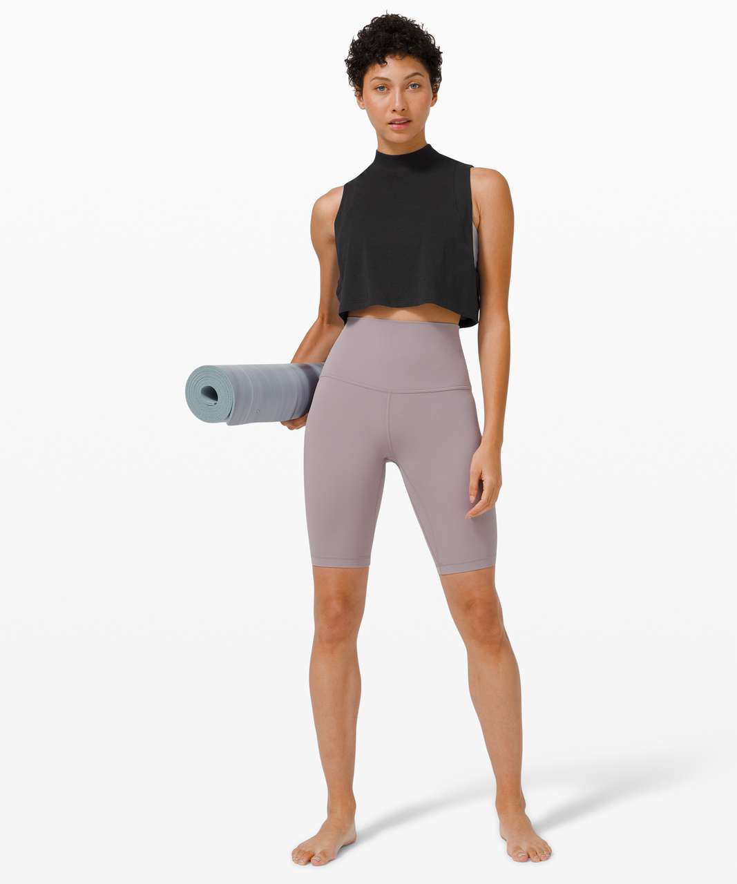 Lululemon All Yours Crop Tank Top *Veil - White - lulu fanatics