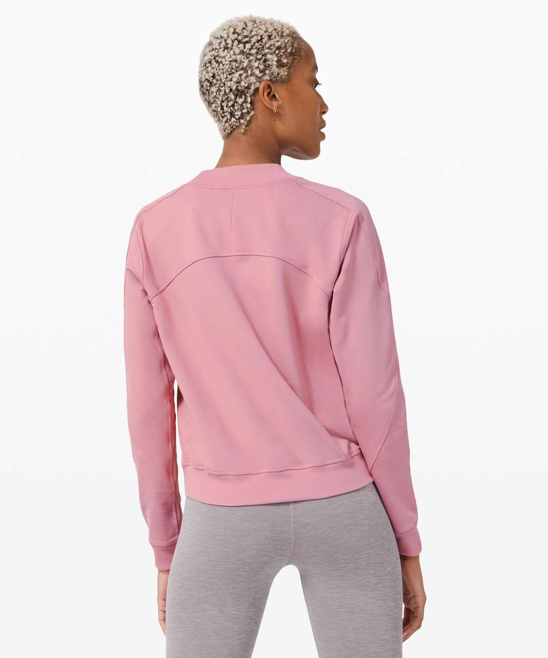 Lululemon City Sweat Crew - Pink Taupe