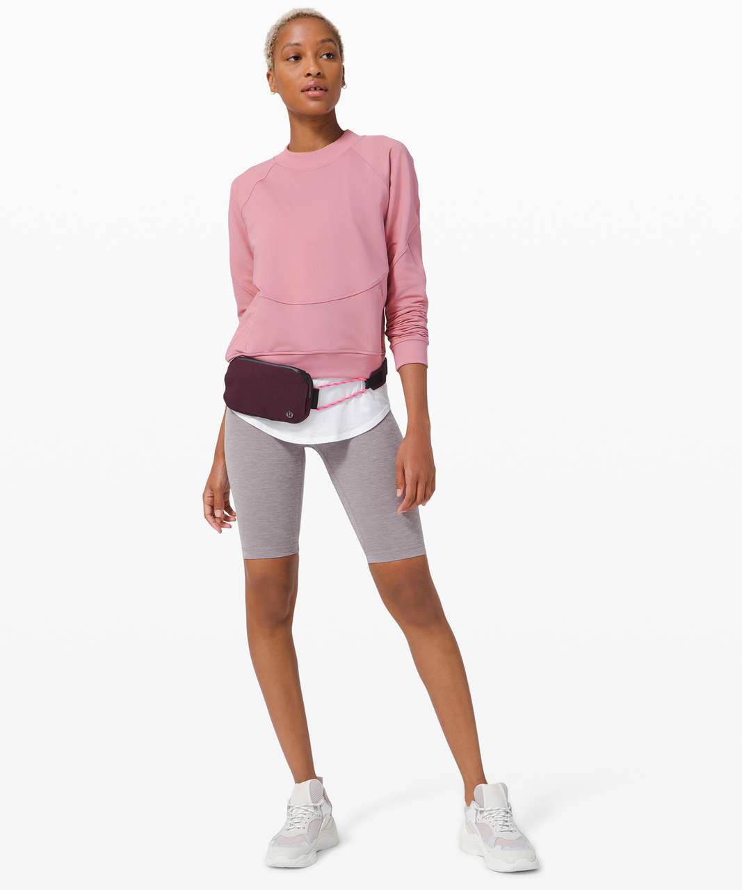 Lululemon City Sweat Crew - Pink Taupe - lulu fanatics