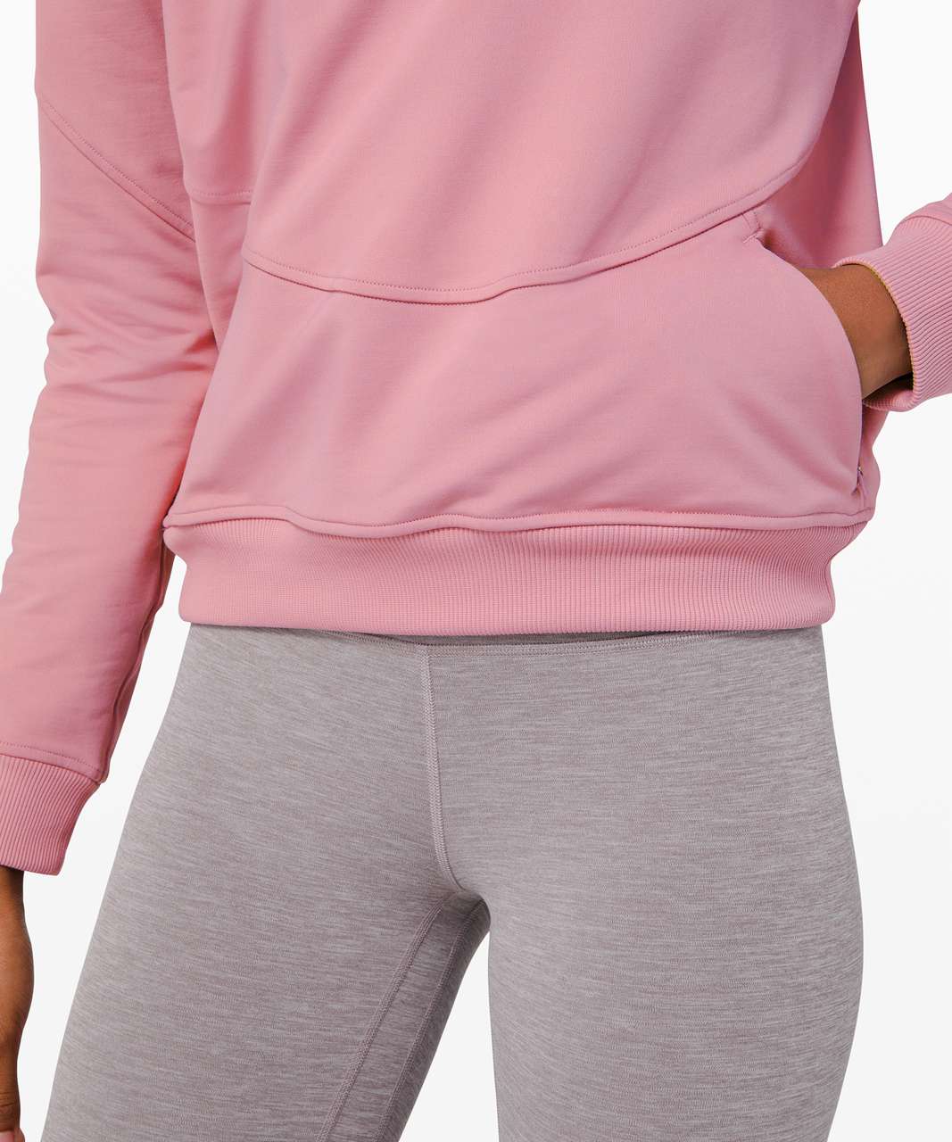 lululemon athletica, Sweaters, Lululemon Scuba Full Zip Hoodie Pink Taupe