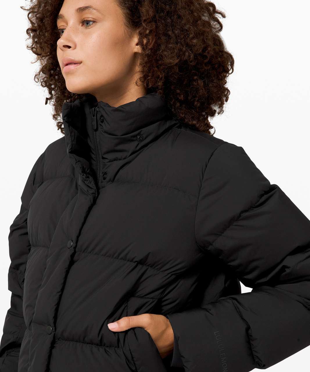 Lululemon Wunder Puff Cropped Jacket - Black (First Release