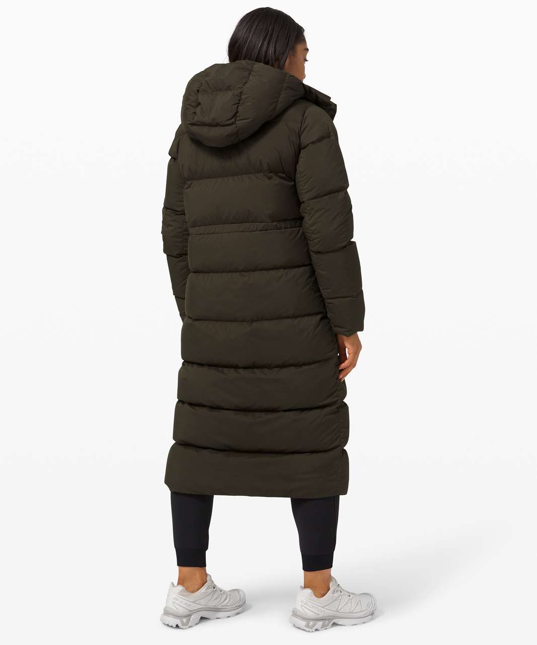 Lululemon Wunder Puff Jacket - Dark Olive - lulu fanatics