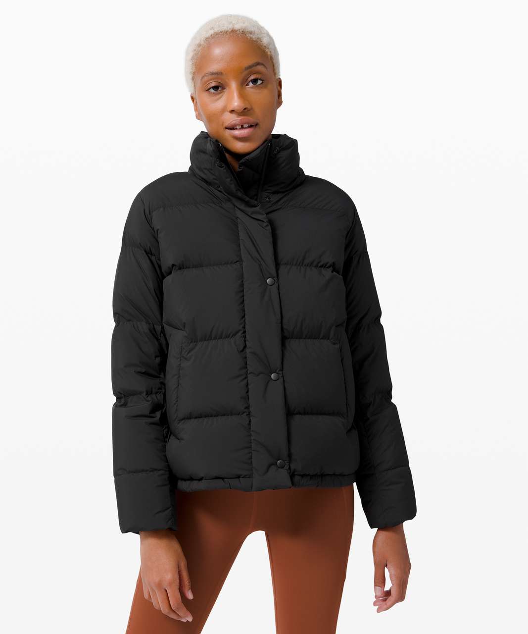 Lululemon Wunder Puff Jacket - Black (Second Release)