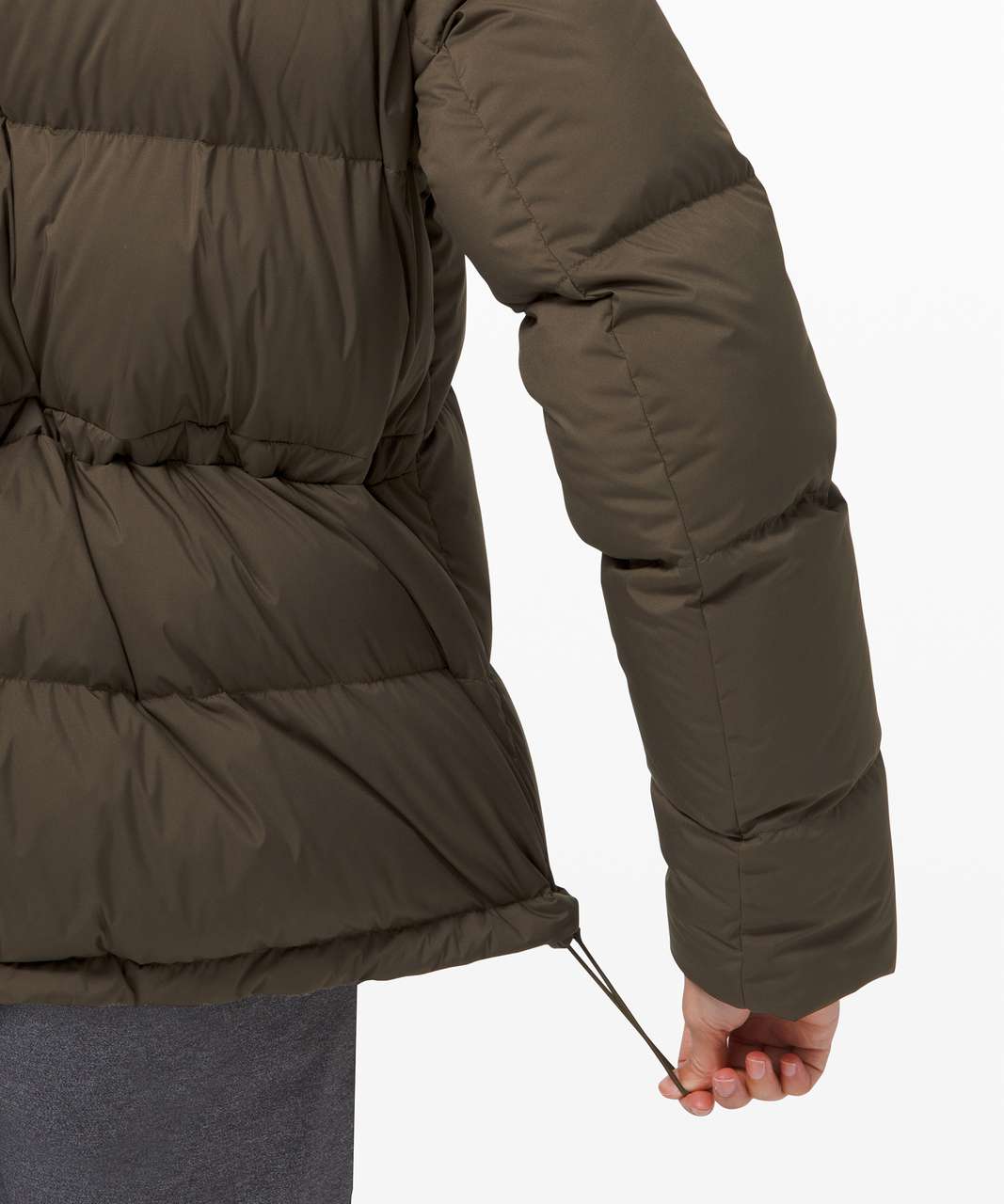 Lululemon Wunder Puff Jacket - Dark Olive