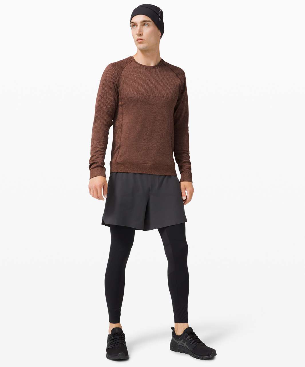 Lululemon Engineered Warmth Long Sleeve - Ancient Copper / Cassis