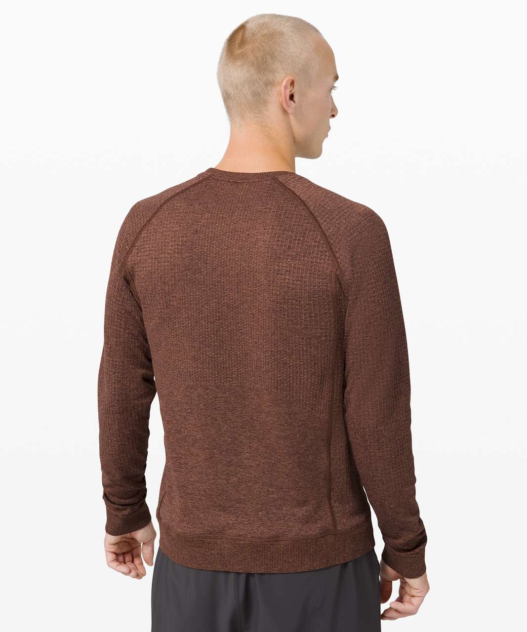 Lululemon Engineered Warmth Long Sleeve - Ancient Copper / Cassis