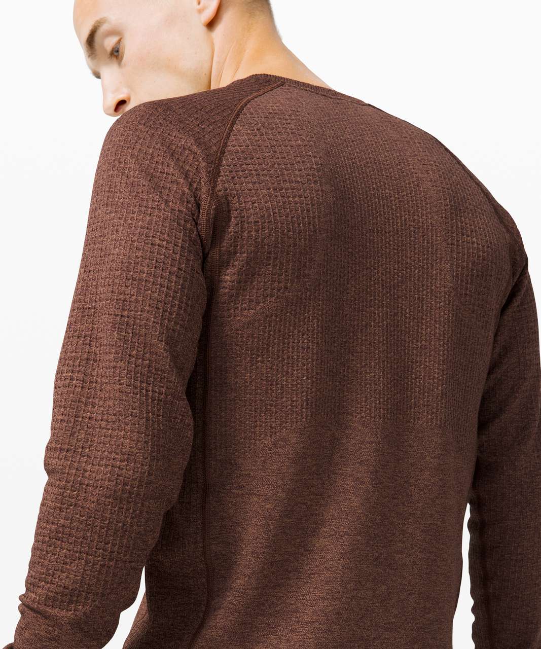 Lululemon Engineered Warmth Long Sleeve - Ancient Copper / Cassis