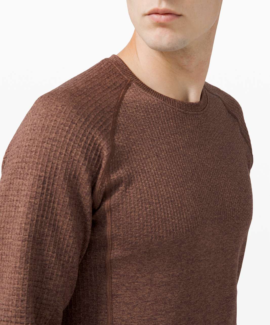 Lululemon Engineered Warmth Long Sleeve - Ancient Copper / Cassis