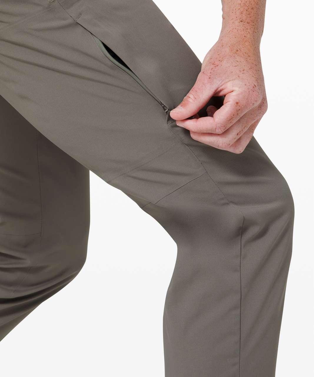 LULULEMON ATHLETICA MENS 34x30 Gray Performance Traveler Commuter Tech  Pants $61.00 - PicClick